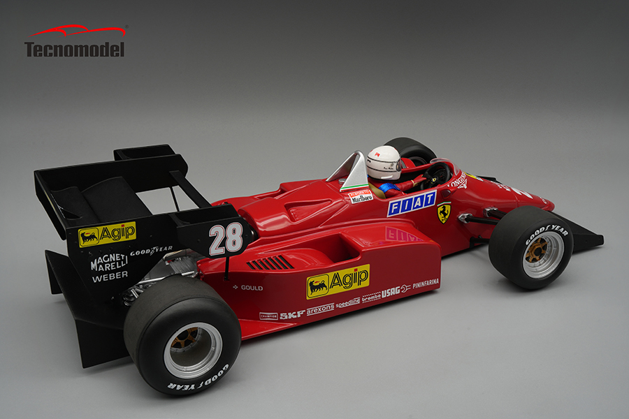 1984 Ferrari 126 C4-M2 F1 European GP R. Amoux